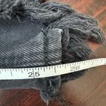 American Eagle  Strigid Black Distressed Mom Jeans Size 6 Photo 7