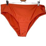 Kona Sol  high coverage hipster bikini swimsuit bottom in rust red size 20/22 Photo 1