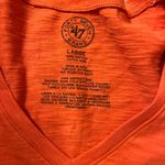 47 Brand Womens Houston Astros baseball orange v neck short sleeve shirt Photo 1