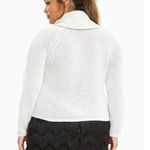 Torrid  Cropped Cowl Neck Sweater Light Gray Photo 1
