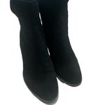 Aquatalia  Farah Black Suede Ankle Boots Size 9.5. Made in Italy. Back zip Photo 2