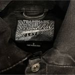 Black Denim Jacket Photo 2