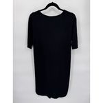 Torrid  Jersey Tee T-Shirt Dress Womens‎ 00 M/L Black Polyester 3/4 Sleeve NEW Photo 4