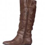 Material Girl  Cresta Low Heel Knee High Boots Photo 2