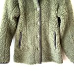Patagonia Alder Creek Sherpa Jacket Olive Green Size XS Photo 3
