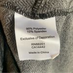 Mondetta  Gray & Black Herringbone Quarter Zip Long Sleeve Shirt Photo 3