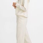 Madewell  Cream Ellington Straight-Leg Sweater Cropped Pants Photo 1