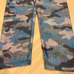 Terez  Cropped Denim-like Camouflage Capri Leggings Photo 4