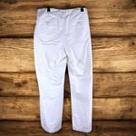 Gap  White Wide Leg Pants Womens Size 12 Regular Cotton Linen Blend Scandi Girl Photo 1