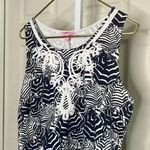 Lilly Pulitzer  Oh Cabana Boy Shift Dress xl Photo 2