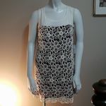 Charming Charlie NWT Purple & Cream Floral Dress S Photo 1