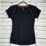 Champion  Fitted Active Tee SZ S Women’s Black Gym Shirt Streetwear Athleisure Photo 0