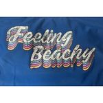 No Boundaries NEW  Feeling Beachy Blue One Piece Cheeky High Leg Swimsuit Size S Photo 3