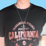 Skateboard Pendant Necklace for Men Women,Streetwear Punk Hip Hop Unisex Style Silver Photo 5