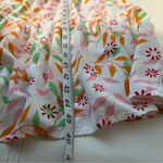 🎈One Shoulder White/Multicolor Floral Maxi Dress Size L Orange Size L Photo 8