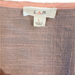 E & M  Light Coral Bell Sleeve Women's Blouse‎ Photo 4