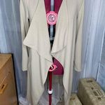 Revamped  coat waterfall front Sz M Photo 0