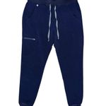 FIGS  Women’s Size S Navy Blue Zamora Joggers Scrubs Uniform Pants Photo 0