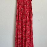 Spell & the Gypsy Celestial Revolve Playdress Strappy Red Paisly Maxi Dress Photo 2