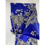 Yoana Baraschi  Dress Womens 2 Balienese‎ Blue Paisley Floral Wedding Baby Shower Photo 6