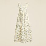J.Crew  Squareneck midi dress in budding rose print Photo 3