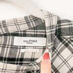Isabel Marant ETOILE  Faber Plaid Wool Dress Long Sleeves Photo 3