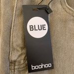 Boohoo  Mom Jeans Women’s 4 Green NWT New Photo 2
