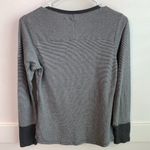 Columbia Gray & White Thin Striped Long Sleeve Shirt With Pocket Photo 1