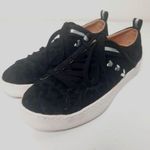 Jack Rogers Black Ainsley Leopard Sneakers Size 5 Photo 0