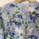 MISA Los Angeles  Light Blue Periwinkle Floral Alona Mini Dress womens Small Photo 8
