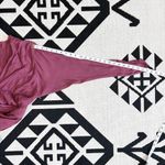 Free People Lucid Dream Draped Front Long Sleeve Mini Dress in Mauve Size 0 Photo 5