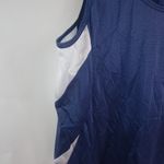 New Balance  S Navy White Nylon Athletic Tank Top Photo 1