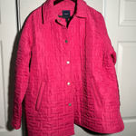 IZOD  • Puffer Jacket • Pink • Pockets • 1X • Winter Attire • Snow Jacket Photo 0