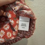 Idyllwind  Miranda Lambert Womens L Crop Top Bay Cove‎ Floral Peasant Brick Red Photo 2