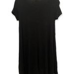 Forever 21 Black Short Sleeve T-Shirt Mini Dress Size Medium Photo 1