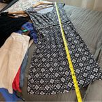 Boden Margot Scoop Neck Jersey Dress
Black White. Size 6. Black Photo 11