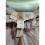 Rebecca Taylor Smocked Dress Ruffle Sleeveless Tiered Casual Dress M Photo 2