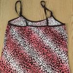 New Animal Print Chemise Pajama Gown Very Stretchy Soft and Comfy Size Small Pink Photo 6