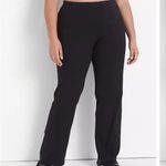 Lane Bryant LIVI Black Signature Stretch Cotton Wide Leg Yoga Pants 18/20 2X Photo 7