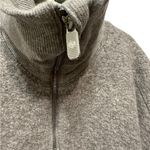 Lululemon Athletica Gray Sweatshirt Sherpa and quarter zip w pockets Photo 4
