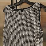 St. John ππ Stacked Float Shift Dress ~ Black Multi-Color Large L NWT Photo 5
