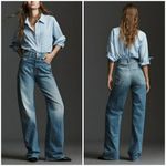 💕MOTHER SUPERIOR💕 Lasso Heel Jeans ~ How To Talk To A Tiger 24 NWT Blue Photo 8