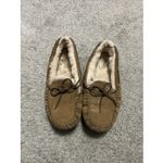 UGG Women's  ‎ DAKOTA Suede Moccasin Slippers Size 6 1107949 CHESTNUT Photo 1
