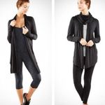 Manduka  Tie Cardigan Brown Gray Medium Photo 1