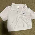 Nike Cropped white  polo shirt  Photo 0
