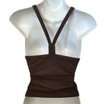 LL Bean tankini top Brown Size 12 Photo 1