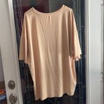 SheIn Womens  Summer Butterfly Tan Flower Graphic Short Sleeve T-Shirt Sz 3XL Photo 2