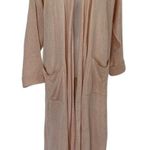Mark And Graham Knit Robe Large Pink Lounge Cozy Chic Loungewear Boho Minimalist Photo 0