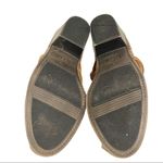 Time And Tru  Size 7.5 Memory Foam Brown Woven Ankle Booties Photo 5