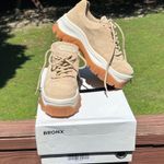 Bronx Jaxstar W/Gum Sole Women Neutral Suede Chunky Streetwear Sneakers|Sz:36EU Tan Size 5 Photo 0